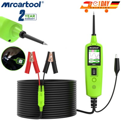  12V 24V AC/DC Stromkreistester Digital Car Electrical Circuit Tester Prüflampe