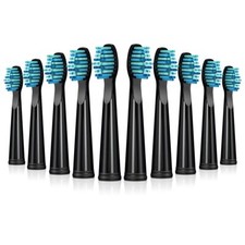10Pack Electric Toothbrush Replacement Heads compatible with TEETHEORY only les