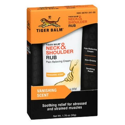 Tiger Balm Neck & Shoulder Rub  1.76 oz By Tiger Balm