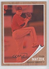 2011 Topps Heritage Minor League Edition Red Tint 211/620 Tyler Matzek #26 0b3