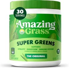 Amazing Grass, Greens Blend Superfood, the Original, 30 Servings EXP 10/26