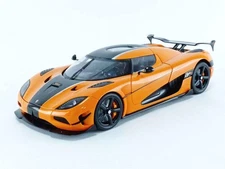 AUTOart 1/18 Koenigsegg Agera RS Orange / Carbon Black 79023