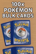 100x Pokemon Cards Bundle Pack Bulk ! 10 Rare/holo/rev Holo Min Guarantee ✅✅