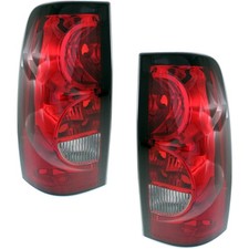 Left Right Tail Light For Chevrolet Silverado 1500 2004-2006 Fleetside Halogen