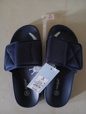 Cat & Jack - Navy Blue Slides - Size M 2/3 - ...