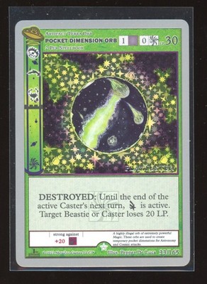 Pocket Dimension Orb Metazoo HOLO Playtester UFO Silver Sample Card