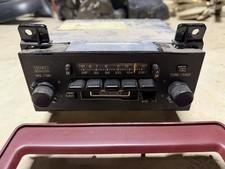1987 Ford Tempo Amfm Casette Radio Oem Working With Bezel