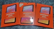 3 ONN. Screen Glass protector LOT, for iPad Mini 2021 6th Gen , NEW