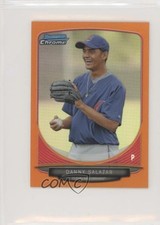 2013 Bowman Chrome Minis Orange Refractor 4/15 Danny Salazar #93 3y0