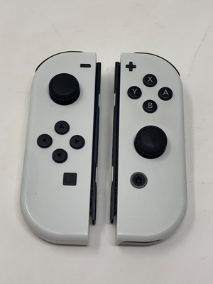 Official Nintendo Switch OLED White Joy-Con L & R White Joy Con