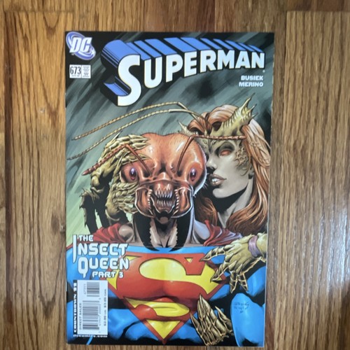DC Comics Superman #673 The Insect Queen Part 3 Busiek Merino 2008 ...