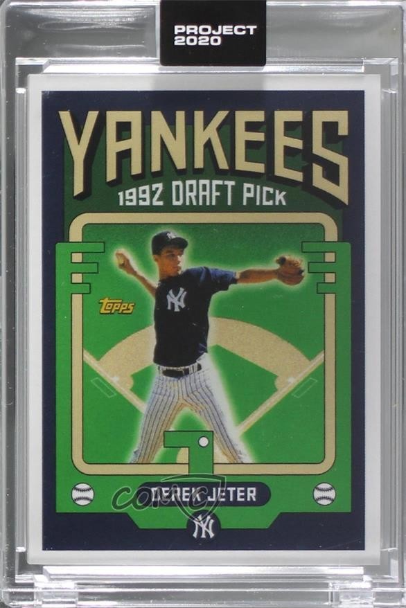 2020 Topps Project 2020 1993 Topps /6511 Derek Jeter Grotesk #59 HOF 06qs