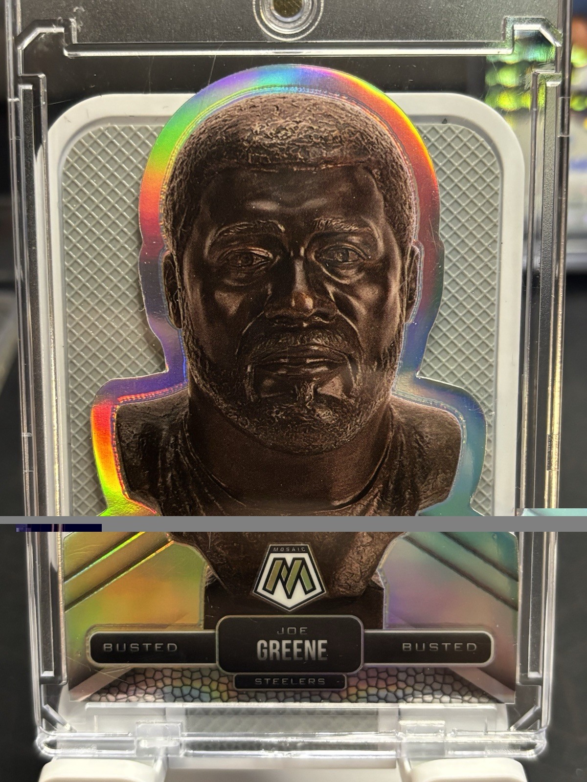 2022 Mosaic Joe Greene Busted