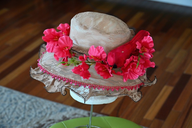 Women Kentucky Derby Church Dress Hat Lace Bridal Tea Party Wedding