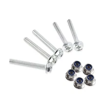 5PCS Spiral Drill Shear Bolt Kit with Lock Nuts Suitable for 19M7834 14M7397