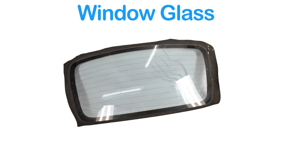 98-03 Mercedes W208 CLK55 CLK320 trasero convertible techo blando ventana vidrio OEM Foto 3 de 4