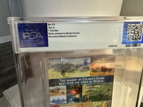 1st Print Legend of Zelda: Breath of the Wild Switch PSA 9.8 A+ SEALED WATA VGA