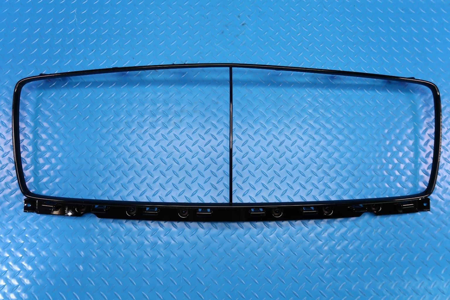 Bentley Gt Gtc front black radiator grille inserts + trim #12449