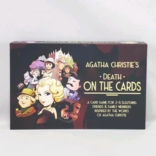 Death On The Cards Card Game Agatha Christie Deduction Mystery Game