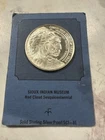Native American Indian Sioux Chief Red Cloud Sterling Silver Round Proof