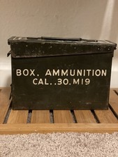250 Cal .30 Cartridges Linked Ammo Box 4 Ball AN-M2 1 Tracer M25 Mfg. By United