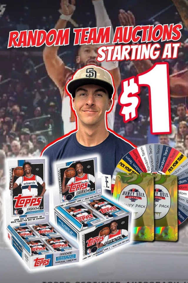 BASKETBALL Mixers, 2026-27 TOPPS FLAGSHIP & Honey Packs Starting at $1