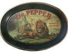 Dr. Pepper King of Beverages 1979 Small Tin Sign. Made In USA Vintage Style