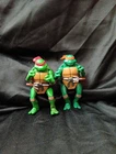 Vintage TMNT Figure Lot Of 2 Teenage Mutant Ninja Turtles