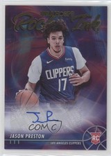 2021-22 Panini NBA Hoops Rookie Ink Jason Preston #RI-JPR Auto 9hx