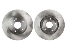 2x ABAKUS Bremsscheiben Vorne für HONDA CIVIC VII Hatchback (EU, EP, EV)