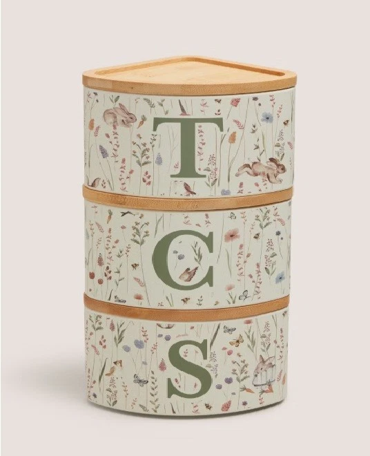 New Rabbit Corner Stackable Canisters, Keep Your Kitchen Cute and Organised.