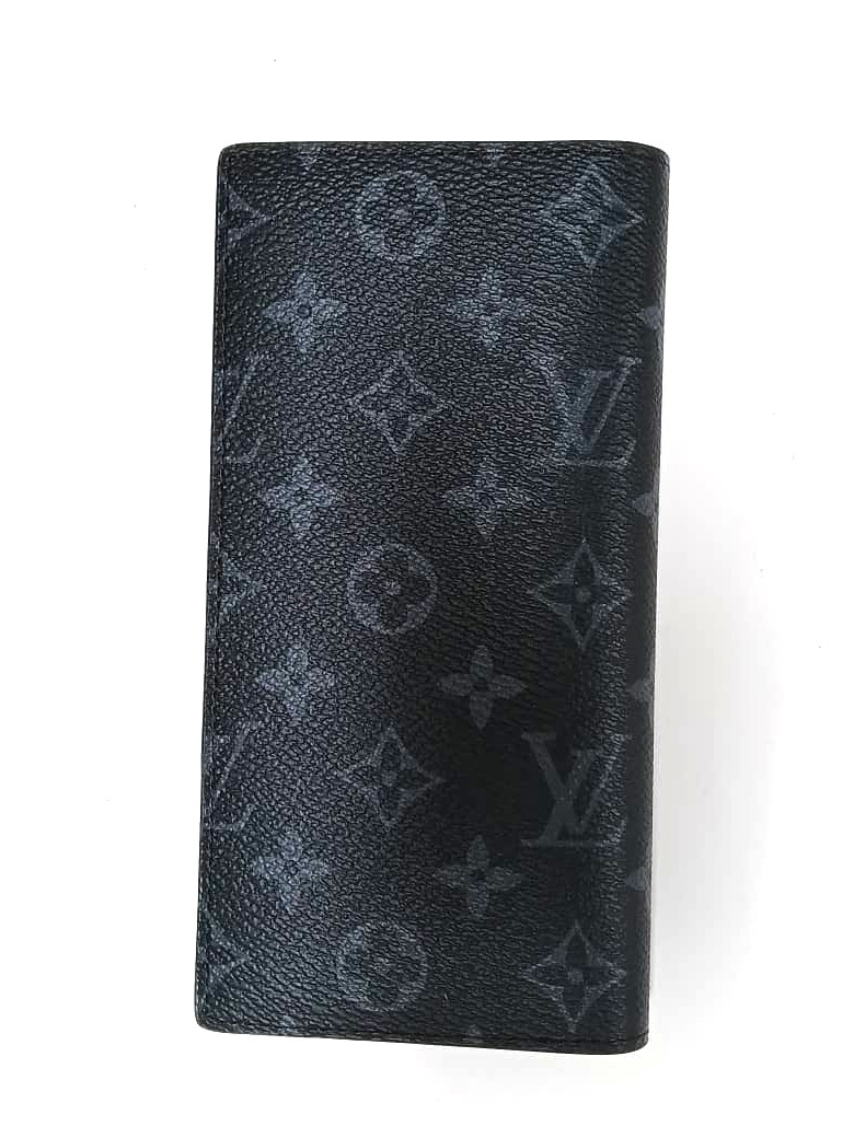 Louis Vuitton Monogram Eclipse Brazza Canvas Long… - image 3