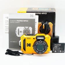 Kodak PIXPRO WPZ2 Digital Underwater Camera Yello 16MP With Original Box