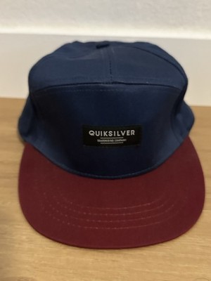Quicksilver Snap Back Blue And Red