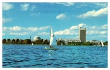 Postcard BOAT SCENE Cambridge Massachusetts MA f/01 AR3688