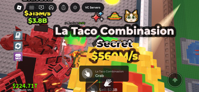560M La Taco Combinations, Steal A Brainrot, Instant Delivery, Accepting Links. 