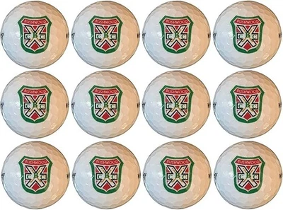 Caddyshack Inspired Bushwood CC Logo White Wilson Duo Soft Golf Balls (1 Dozen)