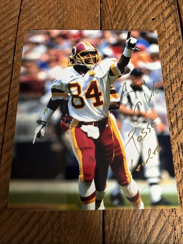 Washington Redskins Gary Clark autographed 8x10 photo - Posse Leader Inscription