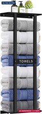 Bathroom Towel Storage Rack, Wall Mounted Bathroom Towel Rack