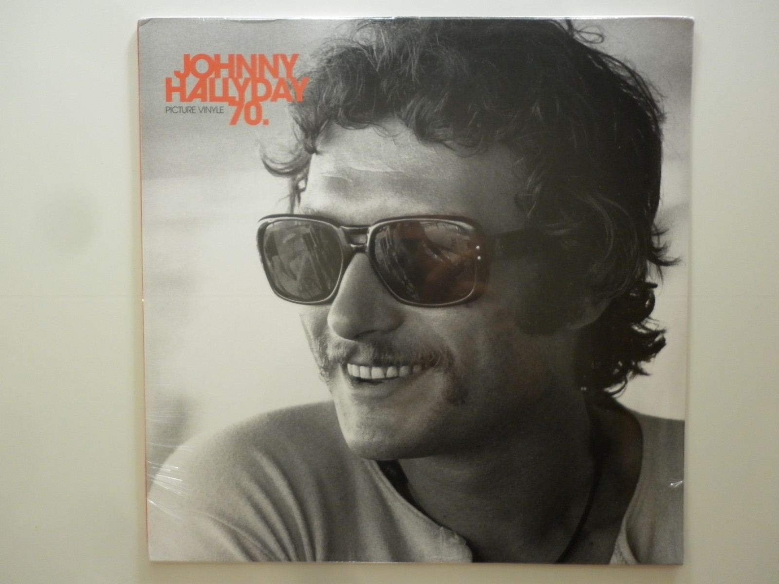 Johnny Hallyday Album 33Tours vinyle picture disc Johnny Hallyday 70