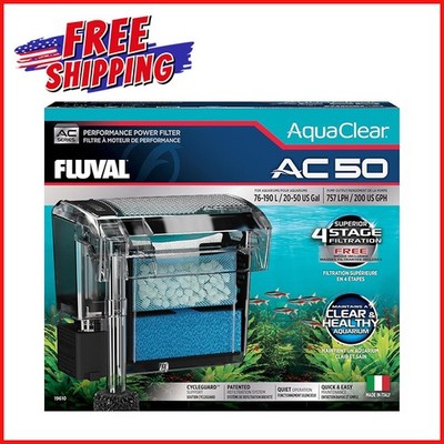 FISH TANK 50 POWER FILTER Aqua Clear 20-50 Gallon Aquarium Filtration System NEW