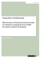 Effectiveness Of Extracurricular Activities On Students' Learning Process....
