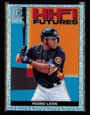 2022 Bowman #HIFI-25 Pedro Leon Hi-Fi Futures Mojo Refractors Houston Astros