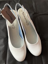 Schuhe, Tamaris, Pumps, Leder, Farbe weiß, G...