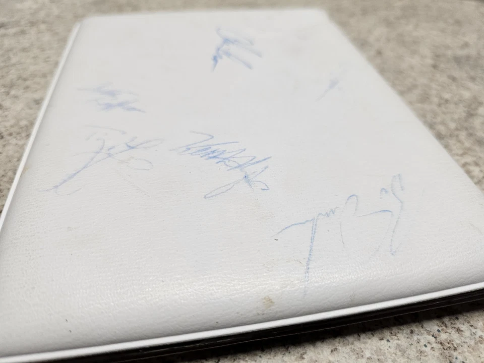 Portatarjetas de béisbol Nashville Sounds MiLB vintage 1993 con autógrafos desconocidos Foto 4 de 4