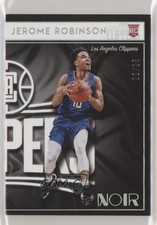 2018 Noir Rookies Association Edition Holo Silver 2/25 Jerome Robinson #196 6yn
