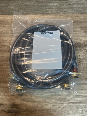 #ad 🚿 Whirlpool Maytag OEM Washer Hoses Hot Cold Water Set W10879780 Genuine $17.99