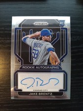 Jake Brentz 2022 Panini Prizm Rookie Auto #RA-BZ Free Shipping!!