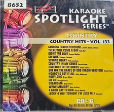 SC8652 COUNTRY HITS  NEW IN PLASTIC SOUND CHOICE KARAOKE CDG LOT WA