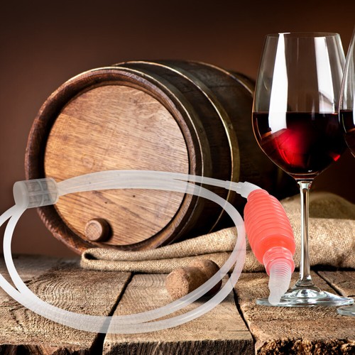 2pcs Professionelle à prix réduit Praktische Wein Filter Schläuche Siphon Filter